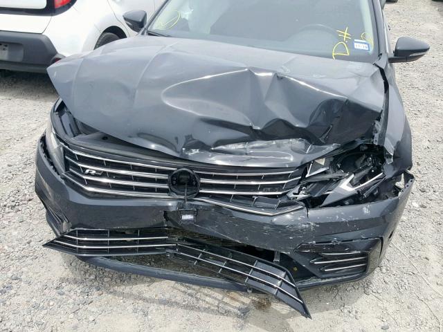 1VWDT7A39HC033080 - 2017 VOLKSWAGEN PASSAT R-L GRAY photo 9