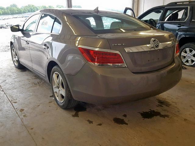 1G4GA5ED7BF281813 - 2011 BUICK LACROSSE C BROWN photo 3