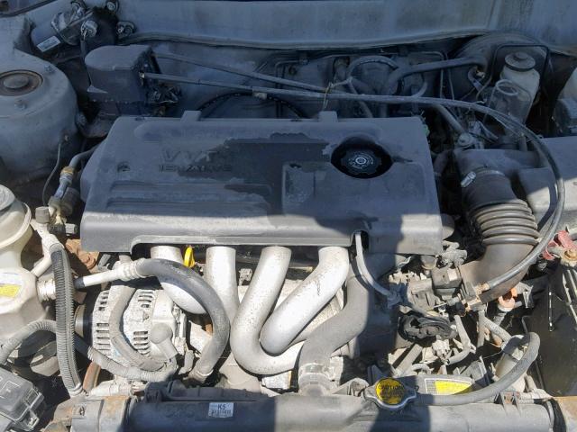 1Y1SK5482YZ436724 - 2000 CHEVROLET GEO PRIZM SILVER photo 7