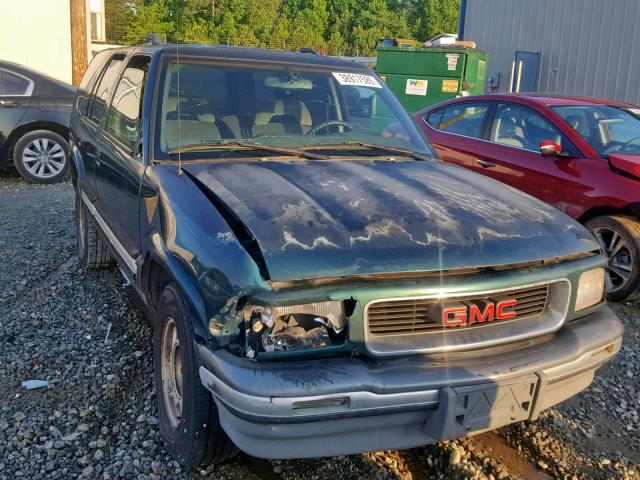 1GKCS13W9V2525944 - 1997 GMC JIMMY GREEN photo 1