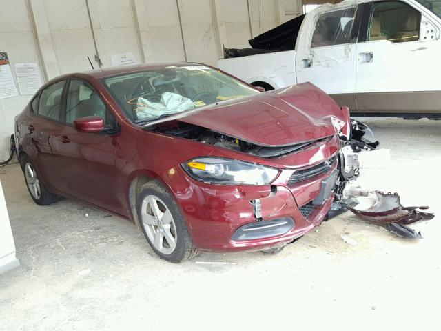 1C3CDFBB9FD373448 - 2015 DODGE DART SXT BURGUNDY photo 1