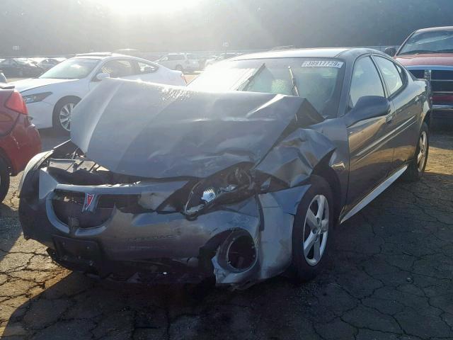 2G2WP522451129036 - 2005 PONTIAC GRAND PRIX GREEN photo 2