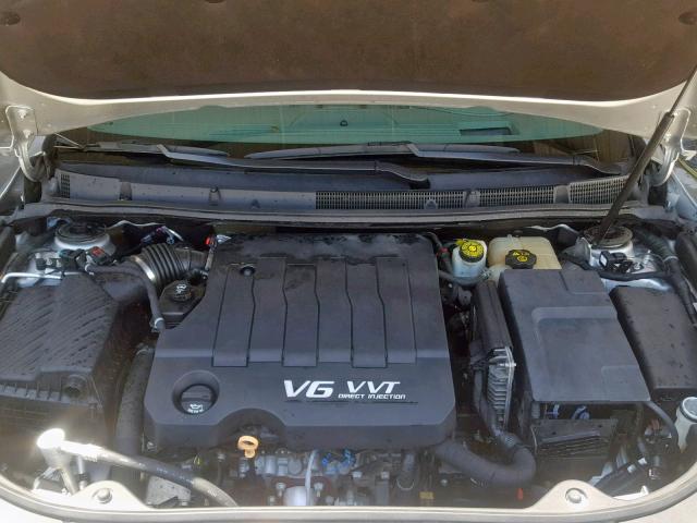 1G4GJ5E3XCF161710 - 2012 BUICK LACROSSE T SILVER photo 7