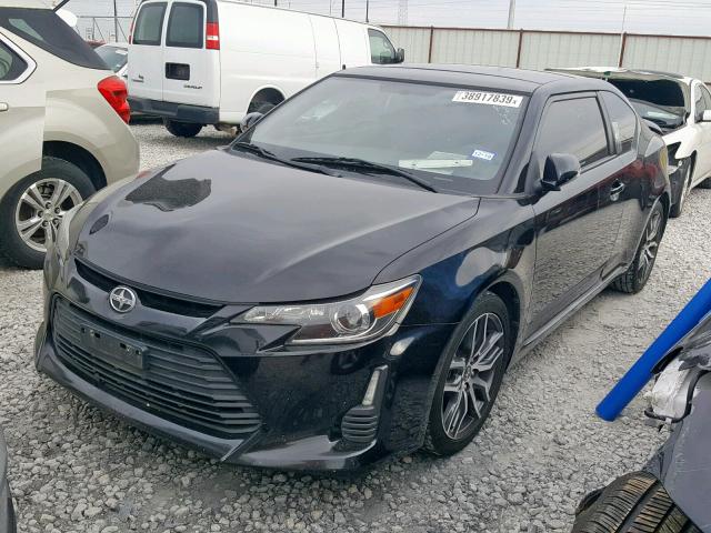 JTKJF5C73E3080661 - 2014 TOYOTA SCION TC შავი ფოტო 2