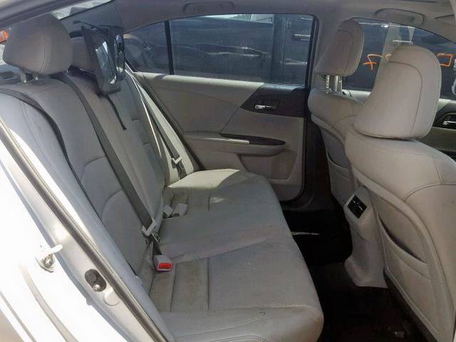 1HGCR2F81DA037491 - 2013 HONDA ACCORD EXL SILVER photo 6