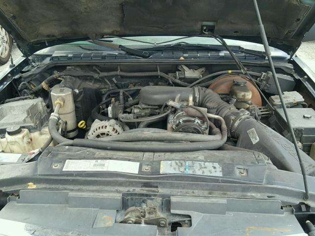 1GTCS19W128182512 - 2002 GMC SONOMA GREEN photo 7