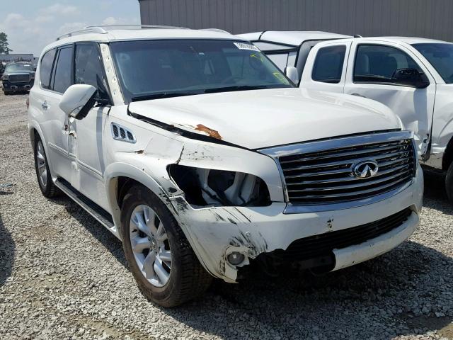 JN8AZ2ND2B9700283 - 2011 INFINITI QX56 WHITE photo 1