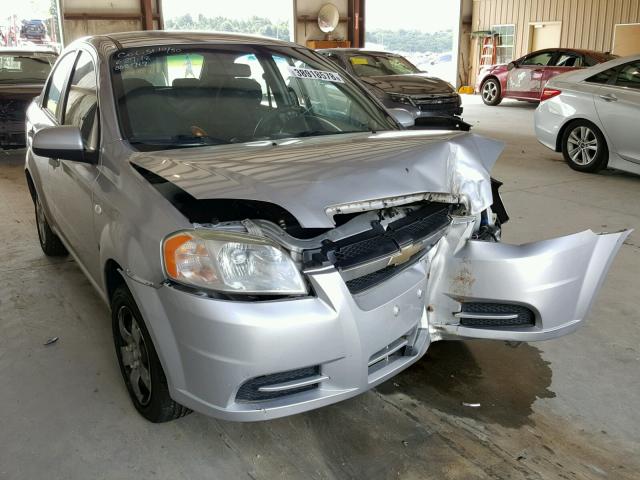 KL1TD56668B002742 - 2008 CHEVROLET AVEO BASE Күміс фото 1