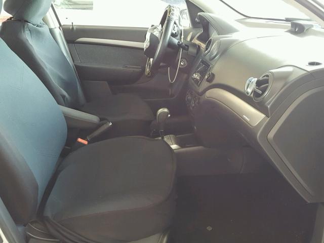 KL1TD56668B002742 - 2008 CHEVROLET AVEO BASE Күміс фото 5