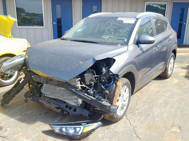 KM8J33A48KU842719 - 2019 HYUNDAI TUCSON LIM GRAY photo 2