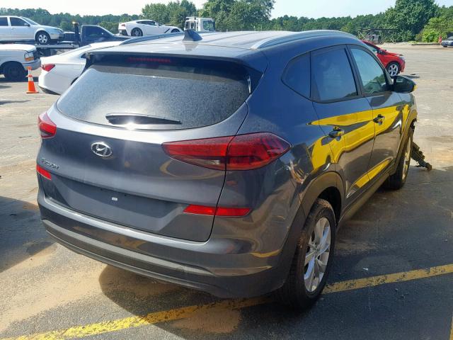 KM8J33A48KU842719 - 2019 HYUNDAI TUCSON LIM GRAY photo 4