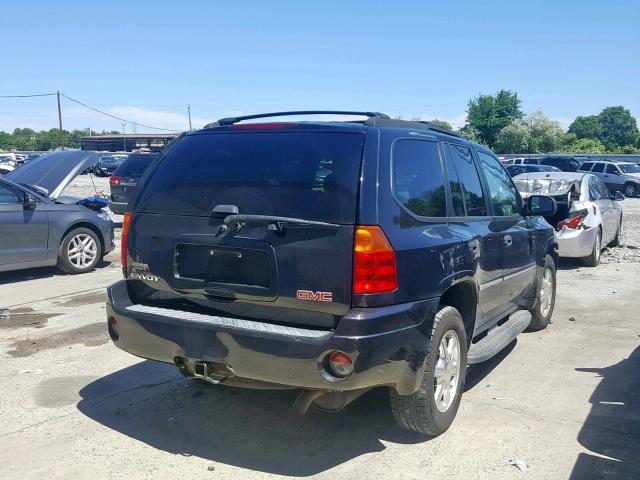 1GKDT13S282151518 - 2008 GMC ENVOY BLACK photo 4