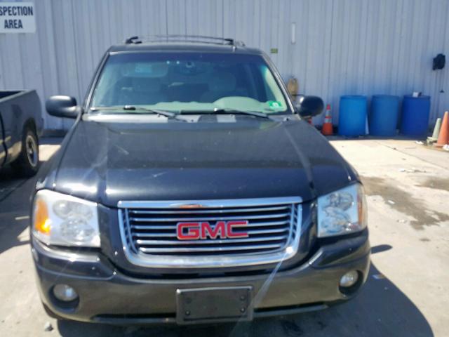 1GKDT13S282151518 - 2008 GMC ENVOY BLACK photo 9