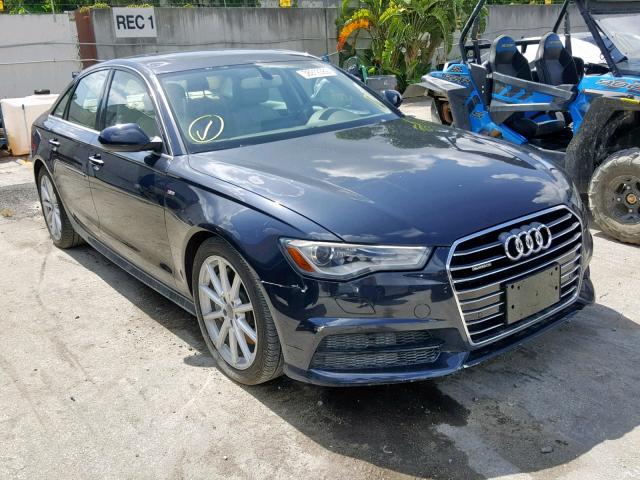 WAUG8AFC5HN065162 - 2017 AUDI A6 PREMIUM BLUE photo 1