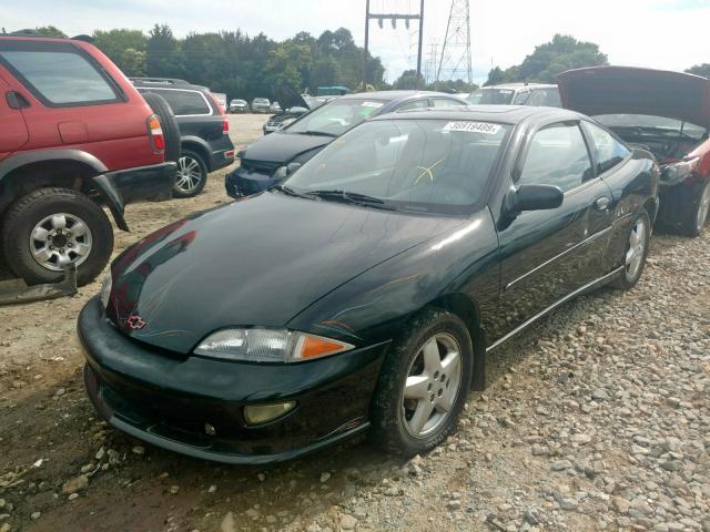 1G1JF12T0V7312925 - 1997 CHEVROLET CAVALIER Z BLACK photo 2