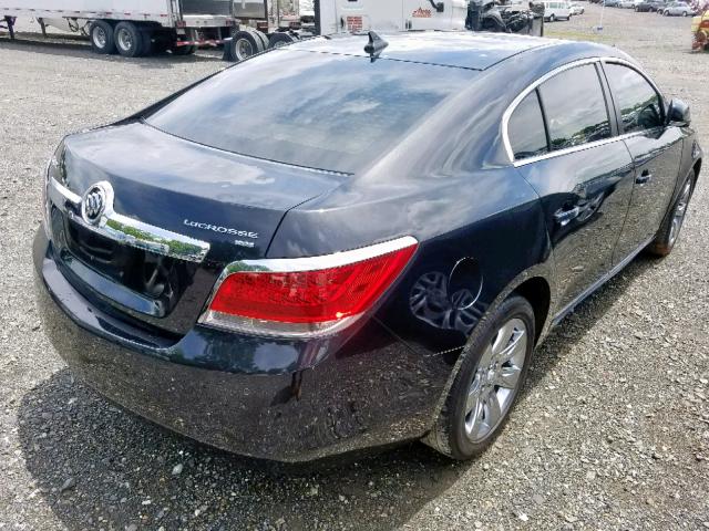 1G4GC5ED2BF236367 - 2011 BUICK LACROSSE C BLACK photo 4