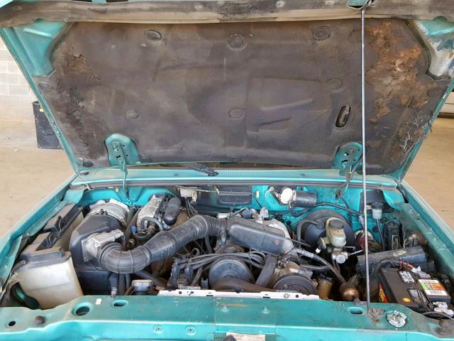 1FTCR10A0RPA29388 - 1994 FORD RANGER TURQUOISE photo 7