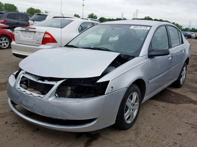 1G8AJ55F96Z177088 - 2006 SATURN ION LEVEL SILVER photo 2