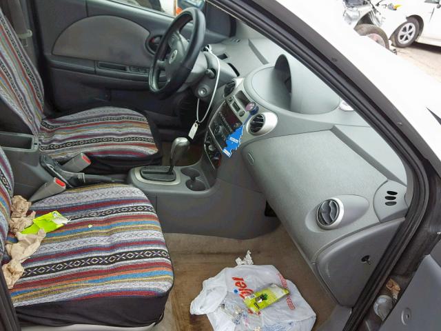 1G8AJ55F96Z177088 - 2006 SATURN ION LEVEL SILVER photo 5