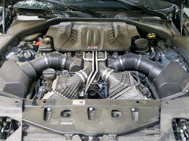 WBS6C9C53FD467842 - 2015 BMW M6 GRAN CO GRAY photo 7