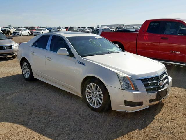 1G6DH5EG9A0131879 - 2010 CADILLAC CTS LUXURY WHITE photo 1