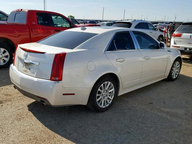 1G6DH5EG9A0131879 - 2010 CADILLAC CTS LUXURY WHITE photo 4