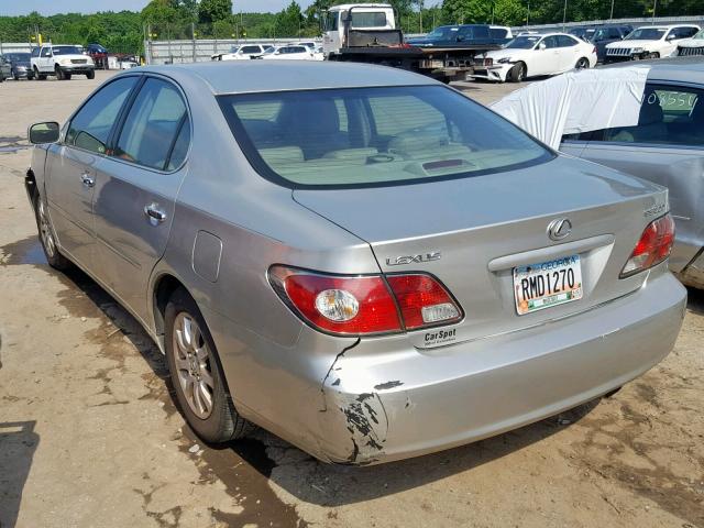 JTHBF30G925021083 - 2002 LEXUS ES 300 SILVER photo 3