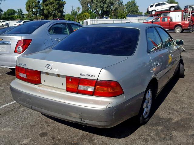 JT8BF28GXW5049429 - 1998 LEXUS ES 300 TAN photo 4