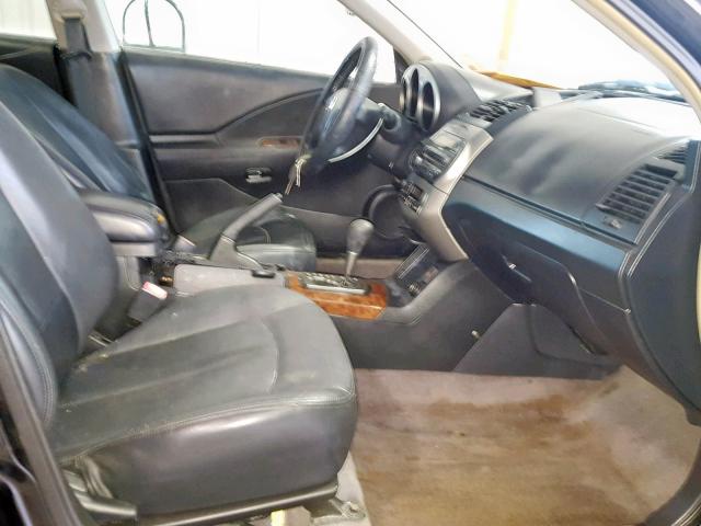 1N4BL11E14C137619 - 2004 NISSAN ALTIMA SE BLACK photo 5