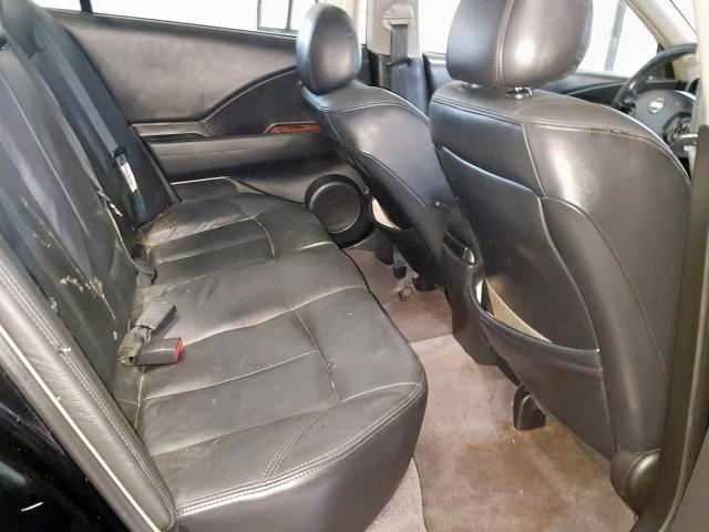 1N4BL11E14C137619 - 2004 NISSAN ALTIMA SE BLACK photo 6