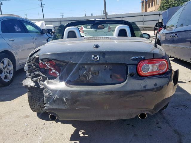 JM1NC2PF2D0228719 - 2013 MAZDA MX-5 MIATA BLACK photo 6