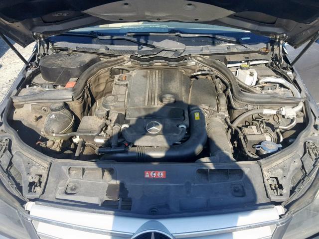 WDDGF4HB1CR196773 - 2012 MERCEDES-BENZ C 250 GRAY photo 7