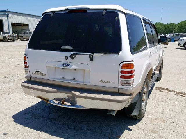 1FMZU74E7YZA63786 - 2000 FORD EXPLORER E WHITE photo 4