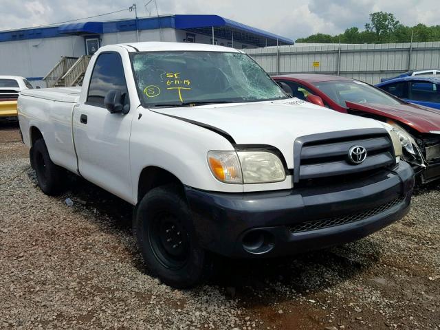 5TBJU32115S449118 - 2005 TOYOTA TUNDRA WHITE photo 1