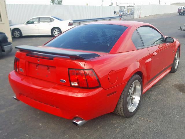1FAFP42RX3F437312 - 2003 FORD MUSTANG MA RED photo 4
