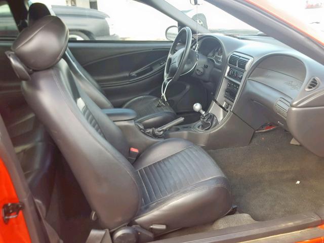 1FAFP42RX3F437312 - 2003 FORD MUSTANG MA RED photo 5