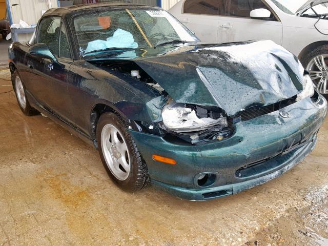 JM1NB3539Y0139222 - 2000 MAZDA MX-5 MIATA GREEN photo 1