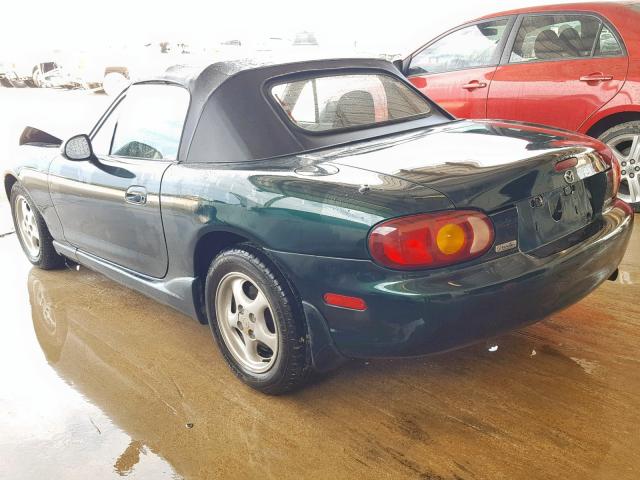 JM1NB3539Y0139222 - 2000 MAZDA MX-5 MIATA GREEN photo 3