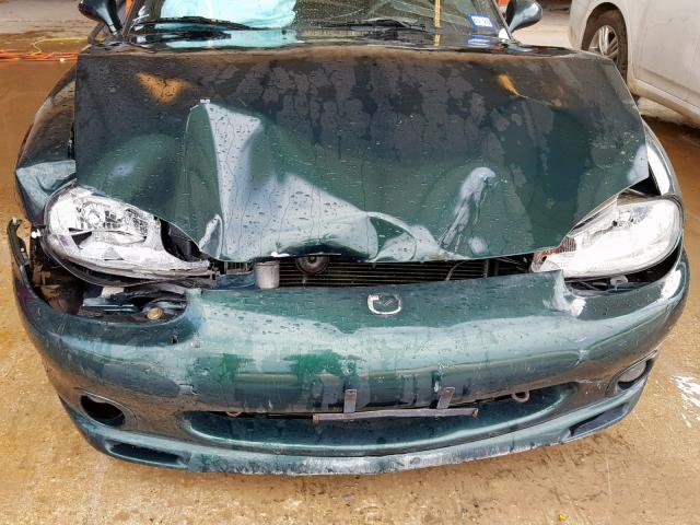 JM1NB3539Y0139222 - 2000 MAZDA MX-5 MIATA GREEN photo 9