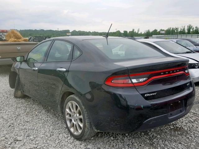 1C3CDFFA9GD821867 - 2016 DODGE DART SXT S BLACK photo 3