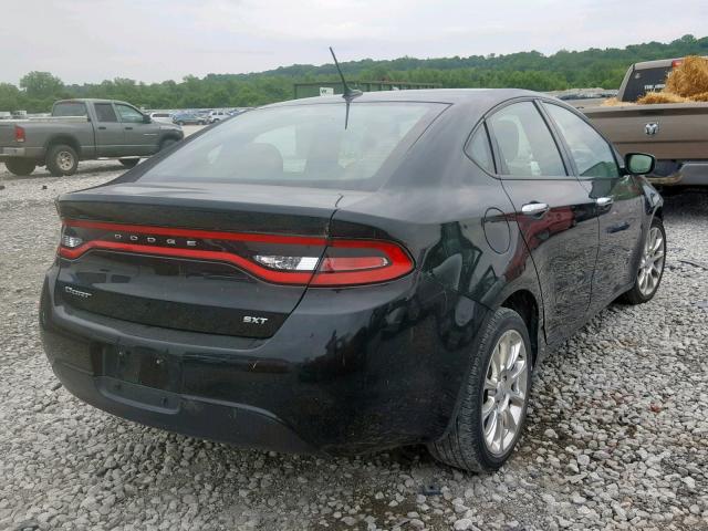 1C3CDFFA9GD821867 - 2016 DODGE DART SXT S BLACK photo 4