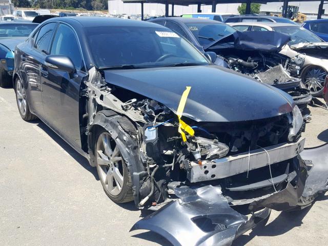 JTHBE5C22A5025182 - 2010 LEXUS IS 350 GRAY photo 1