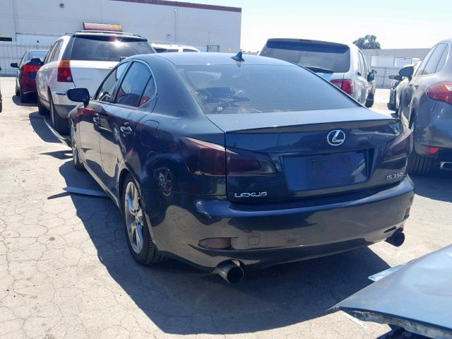 JTHBE5C22A5025182 - 2010 LEXUS IS 350 GRAY photo 3