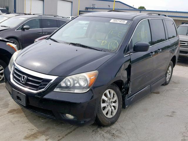 5FNRL38808B034169 - 2008 HONDA ODYSSEY TO BLACK photo 2