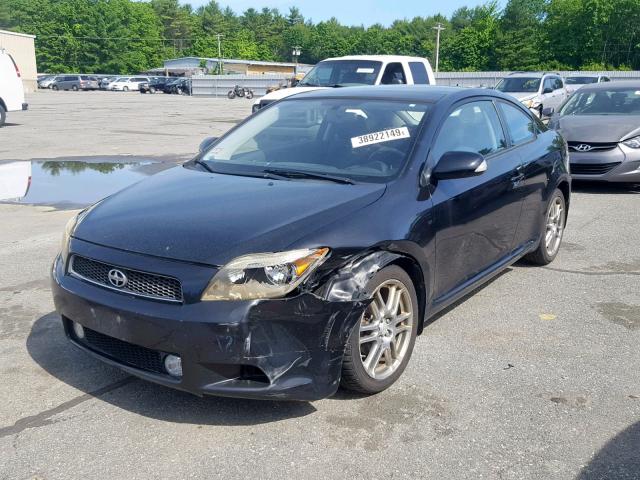 JTKDE167370194376 - 2007 TOYOTA SCION TC შავი ფოტო 2