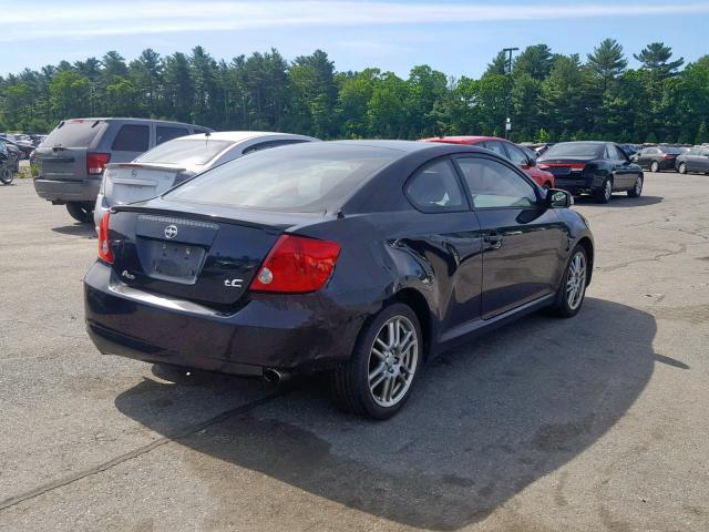 JTKDE167370194376 - 2007 TOYOTA SCION TC შავი ფოტო 4
