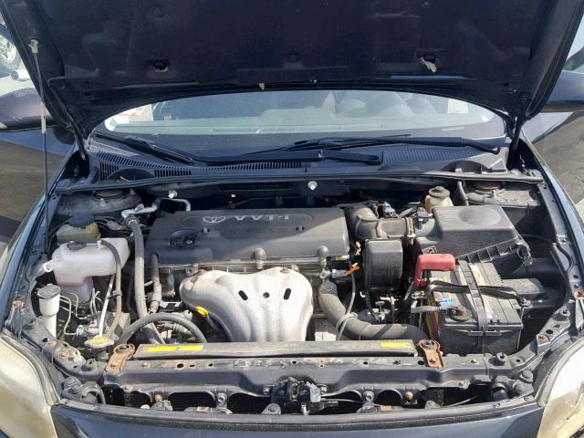 JTKDE167370194376 - 2007 TOYOTA SCION TC შავი ფოტო 7