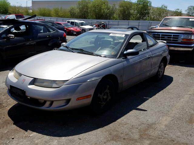 1G8ZH1277XZ143821 - 1999 SATURN SC2 GOLD photo 2