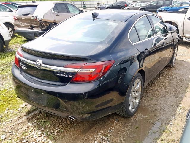 2G4GN5EX4F9298842 - 2015 BUICK REGAL PREM BLACK photo 4