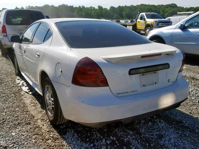 2G2WP522841326399 - 2004 PONTIAC GRAND PRIX WHITE photo 3